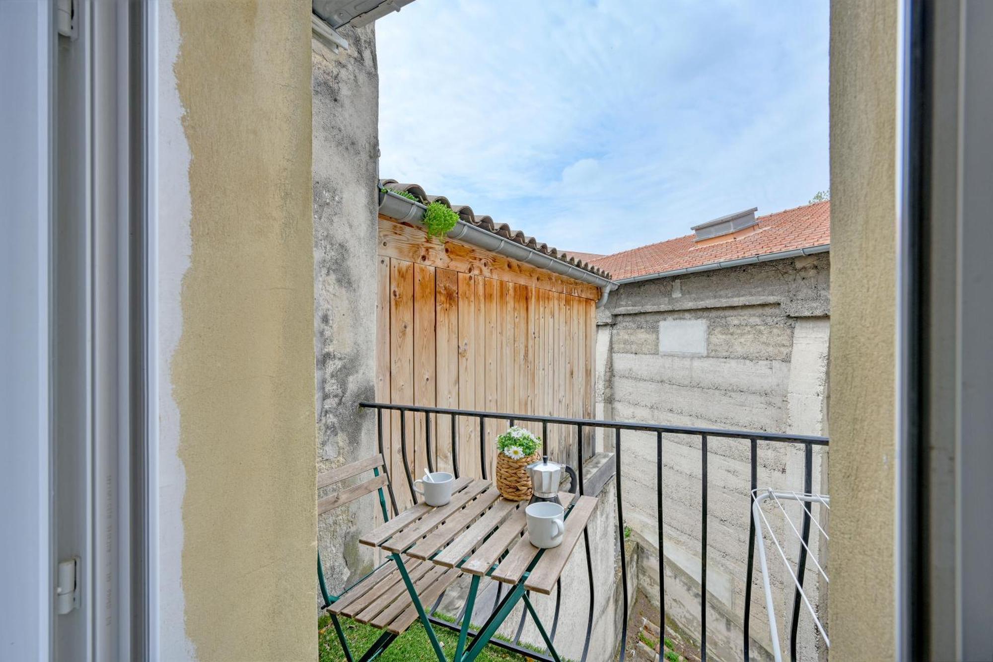 Ferienwohnung La Tour Des Teinturiers - Ac Clim - Wifi - Balcon Avignon Exterior foto